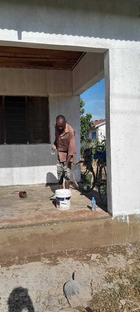 Community library renovation in Sengerema, Mwanza — progress photo 17